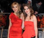 Alice Barlow et Beth Kingston lors de la première du film RED à Londres, le 19 octobre 2010