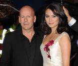 Bruce Willis et sa femme Emma Heming lors de la première du film RED à Londres, le 19 octobre 2010