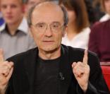 Philippe Geluck sur le plateau de l\'émission Vivement Dimanche diffusée le 24 octobre 2010.