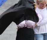 Halle Berry, méconnaissable pour le tournage de Truth or Dare à Los Angeles le 3 novembre