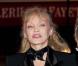 Arielle Dombasle lors du coup d'envoi des illuminations de Noël aux Galeries Lafayettes à Paris le 4 novembre 2010
