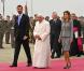Felipe et Letizia d'Espagne accueillaient samedi 6 novembre le pape Benoît XVI pour une visite de deux jours.