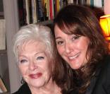 Lancement de l'album de Line Renaud, à l'hôtel Washington à Paris, le 9 novembre 2010 : ici avec Daniela Lumbroso 