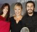 Mélanie Bernier, Marie Guillard, Aymen Saidi et Julien Leclercq, lors du palmarès du 19e Festival du Film de Sarlat, le 14 novembre 2010.