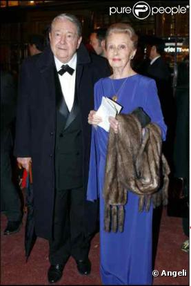 Simone Valère et Jean Desailly