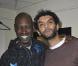 Omar Sy et Ramzy Bédia fêtent les 10 ans de carrière du 113, au Bataclan le 21 novembre 2010