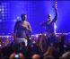 Ramzy Bédia et Omar Sy fêtent les 10 ans de carrière du 113, au Bataclan le 21 novembre 2010