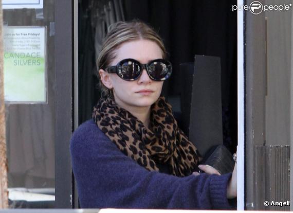 Ashley Olsen à Los Angeles le 22 novembre 2010.