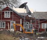 Elin Nordegren, ex-épouse de Tiger Woods, dépense des millions d'euros pour faire renconstruire sa maison d'été à Falgaro sur l'île aux oiseaux près de Stockholm le 18 novembre 2010