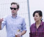 Lily Allen et Sam Cooper, le 8 août 2010