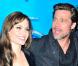 Brad Pitt et Angelina Jolie à l'occasion de l'avant-première de  Megamind , à l'UGC Normandie, sur les Champs-Elysées, à Paris, le 29 novembre 2010.