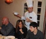 Serge Dupire lors de la 14ème édition de la soirée La toque et les Sportifs, avec le chef Philippe Da Silva aux Gorges de Pennafort à Callas dans le Var en novembre 2010<br />