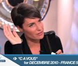  C à vous  présentée par Alessandra Sublet avec Benoît Magimel et Edouard Baer, France 5, le 1er décembre 2010