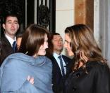 Carla Bruni-Sarkozy très complices avec la Reine Rania