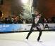 Surya Bonaly inaugure une patinoire à Perpignan, le 5 décembre 2010.