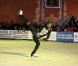 Surya Bonaly inaugure une patinoire à Perpignan, le 5 décembre 2010.
