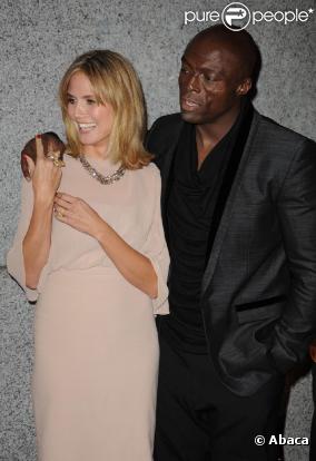 Heidi Klum et son mari Seal 