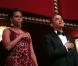 Michelle et Barack Obama lors de la remise des 33e honneurs du Kennedy Center à Washington le 5 décembre 2010