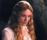Cate Blanchett, ici dans le  Seigneur des Anneaux , reprend son rôle dans  Bilbo The Hobbit .