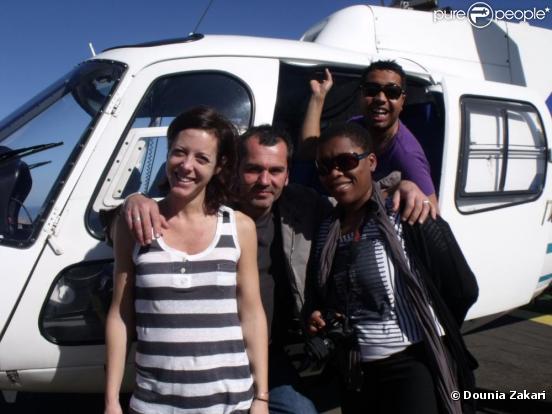 Virginie, Philippe, Georgiana et Joël de Masterchef s'éclatent sur l'île de la Réunion en novembre 2010