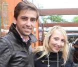 Audrey Lamy et son amoureux Thomas  
