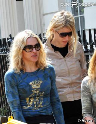 Madonna et Gwyneth vont à la gym ensemble