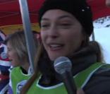 Sandrine Quétier lors de la 6ème édition du Mont-Blanc des médias à Saint-Gervais (samedi 11 décembre 2010)