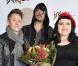 Beth Ditto et Gossip à Ischgl en Autriche, le 27 novembre 2010