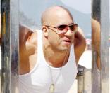 Vin Diesel à l'affiche de  Fast Five , en salles le 4 mai 2011.