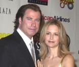 John Travolta et Kelly Preston en mai 2001 à Los Angeles<br />