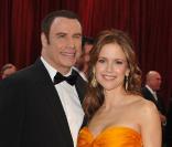 John Travolta et Kelly Preston aux Oscars en 2008<br />