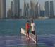 Roger Federer et Rafael Nadal, avant de lancer leur saison sur les courts de l'open de Doha 2011, se sont livrés à une exhibition sur un court flottant !