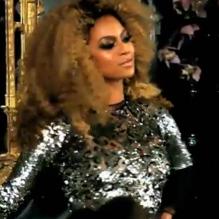 Défilé Tom Ford. Ici, Beyoncé Knowles<br />