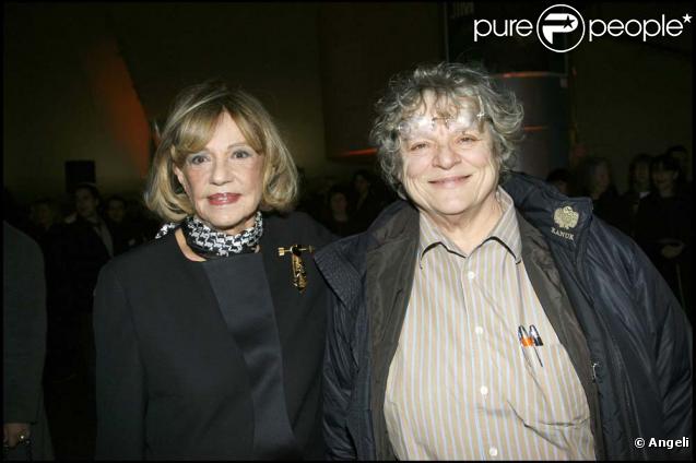 Jeanne Moreau et la réalisatrice Josée Dayan, 2008