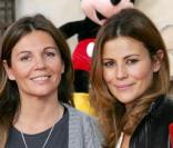 Cécile Siméone et son amie Veronika Loubry