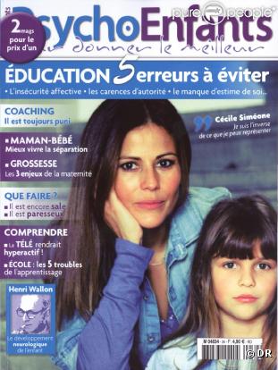 Le magazine  Psychoenfants  est actuellement en kiosques.