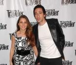 Elsa Pataky et Adrien Brody à la soirée Condé Nast Traveler, à New York, le 17/04/08