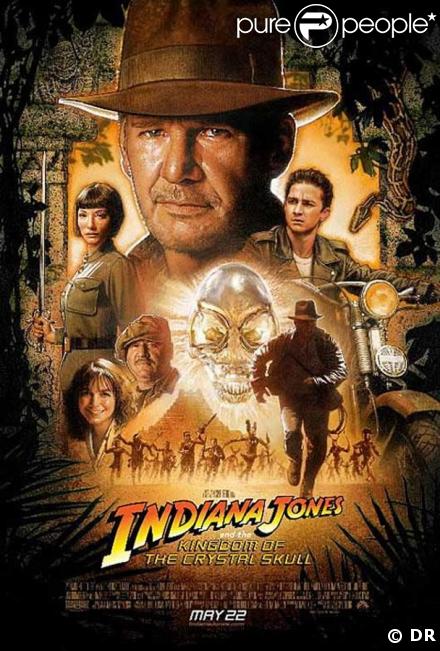 Affiche du prochain Indiana Jones