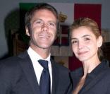 Emmanuel Philibert de Savoie et Clotilde Courau, complices et dignes à Rome !
