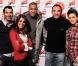 Senna et Cindy Sander des Anges de la télé-réalité, invités du 6/9 de NRJ aux côtés de Nikos Aliagas, Karine Ferri et Mustapha El Atrassi