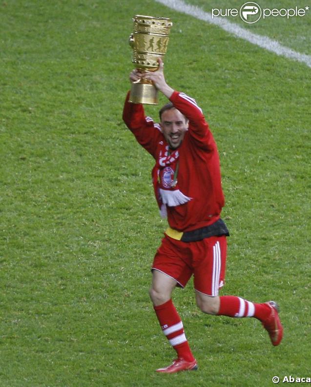 Franck Ribéry et la coupe d'Allemagne