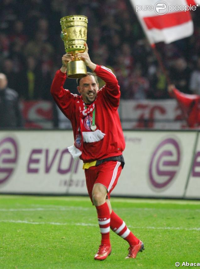 Franck Ribéry et la coupe d'Allemagne