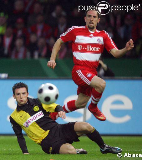 Franck Ribéry et la coupe d'Allemagne