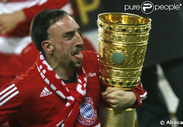 Franck Ribéry et la coupe d'Allemagne
