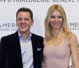 Gwyneth Paltrow et Alain Zimmermann lors de la Garden Party Baume & Mercier à Genève
