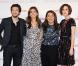 Guillaume Canet, Eva Mendes, la réalisatrice Massy Tadjedin et Keira Knightley lors du photocall de Last Night durant le festival de Rome en octobre 2010