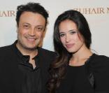 Zuhair Murad et Anne-Solenne Hatte au défilé Haute Couture Zuhair Murad printemps-été 2011, le 25 janvier 2011.