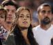 Ana Ivanovic, superbe, assistait le 27 janvier 2011 à la victoire de Novak Djokovic face à Roger Federer en demi-finale de l'Open d'Australie.