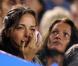 Ana Ivanovic, superbe, assistait le 27 janvier 2011 à la victoire de Novak Djokovic face à Roger Federer en demi-finale de l'Open d'Australie.