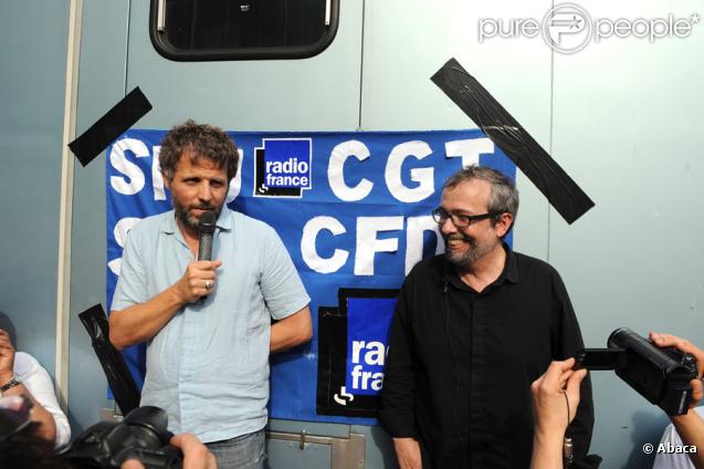 Stéphane Guillon et Didier Porte le 1er juillet 2010 
